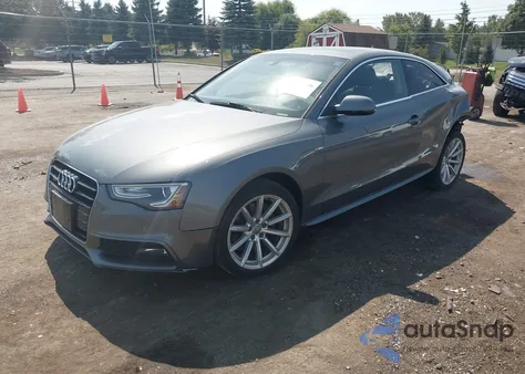 2016 Audi A5 2.0T Premium z USA, uszkodzony, nr VIN WAUD2AFR9GA031692